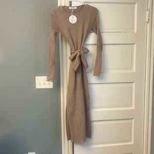 Long Sleeve Sweater Dress